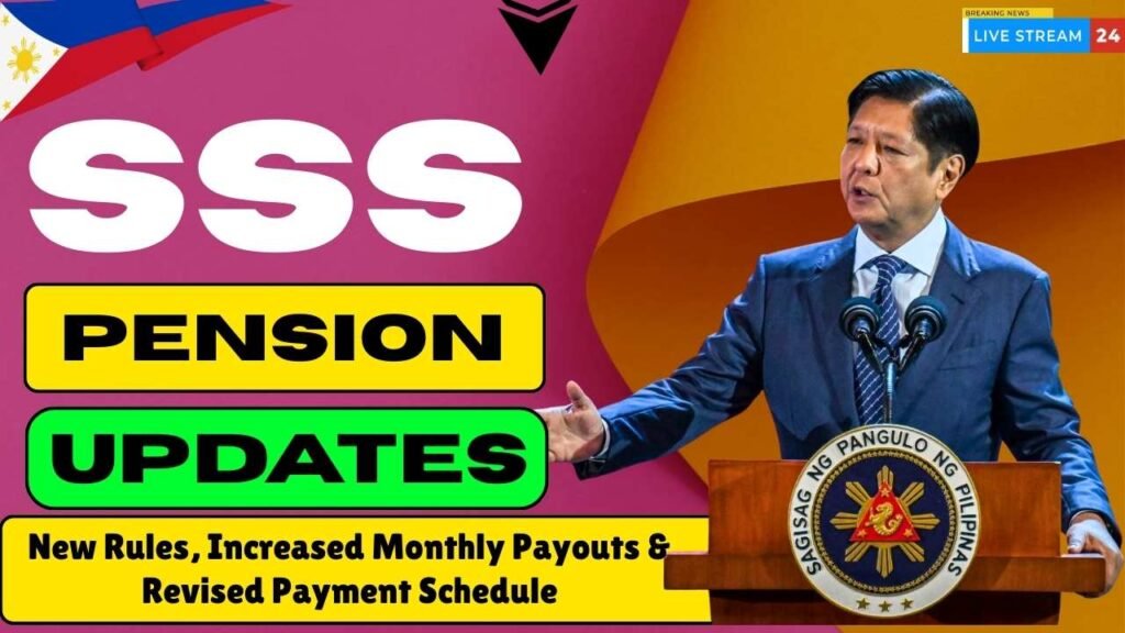 SSS Pension 2025 Updates: New Rules, Increased Monthly Payouts & Revised Payment Schedule