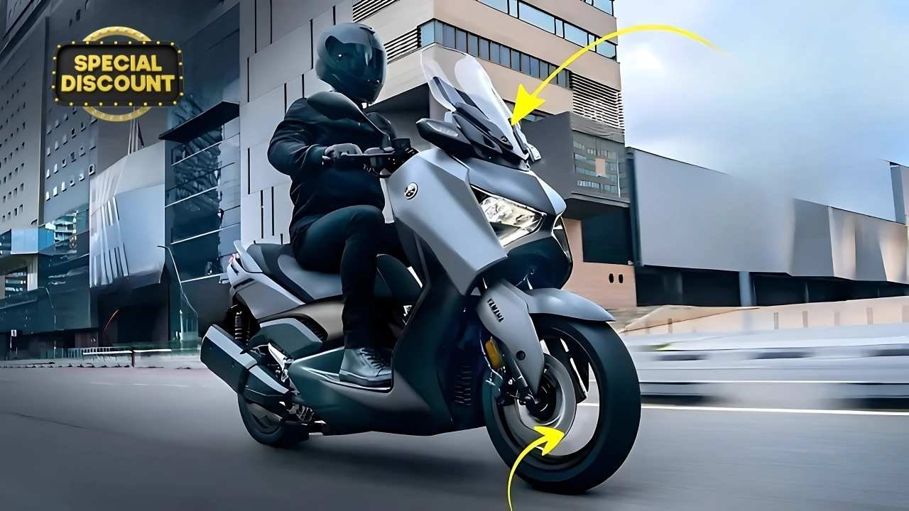 Yamaha Electric Scooter 2025 Unveiled – 200km Range, Fast Charging, 10-Year Battery Life