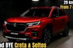 Maruti Unveils New SUV with 28kmpl Mileage and Premium Features, Outshines Creta and Sonet