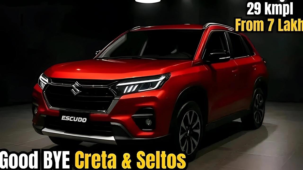 Maruti Unveils New SUV with 28kmpl Mileage and Premium Features, Outshines Creta and Sonet