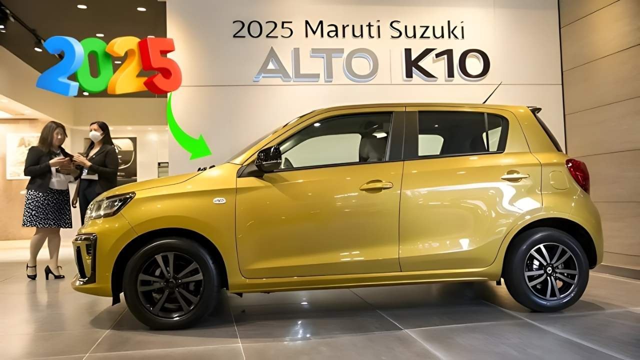 2025 Maruti Alto K10 Unveiled with Fresh Design, High Mileage & Enhanced Safety