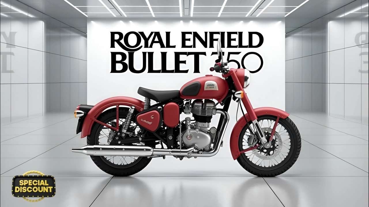 Royal Enfield Bullet 350 Launched with Classic Design, High Mileage, and Smooth Ride Comfort